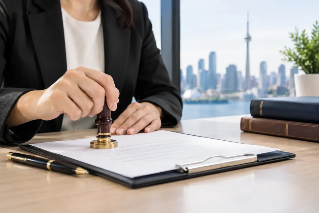 Notary Public Affidavit Mississauga Guide